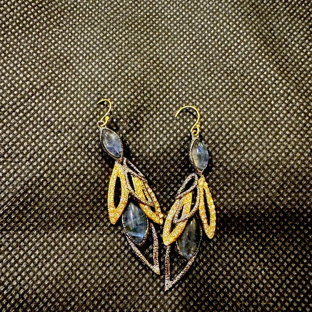 Alexis Bittar Stone & Crystal Elements Phoenix Drop Earrings